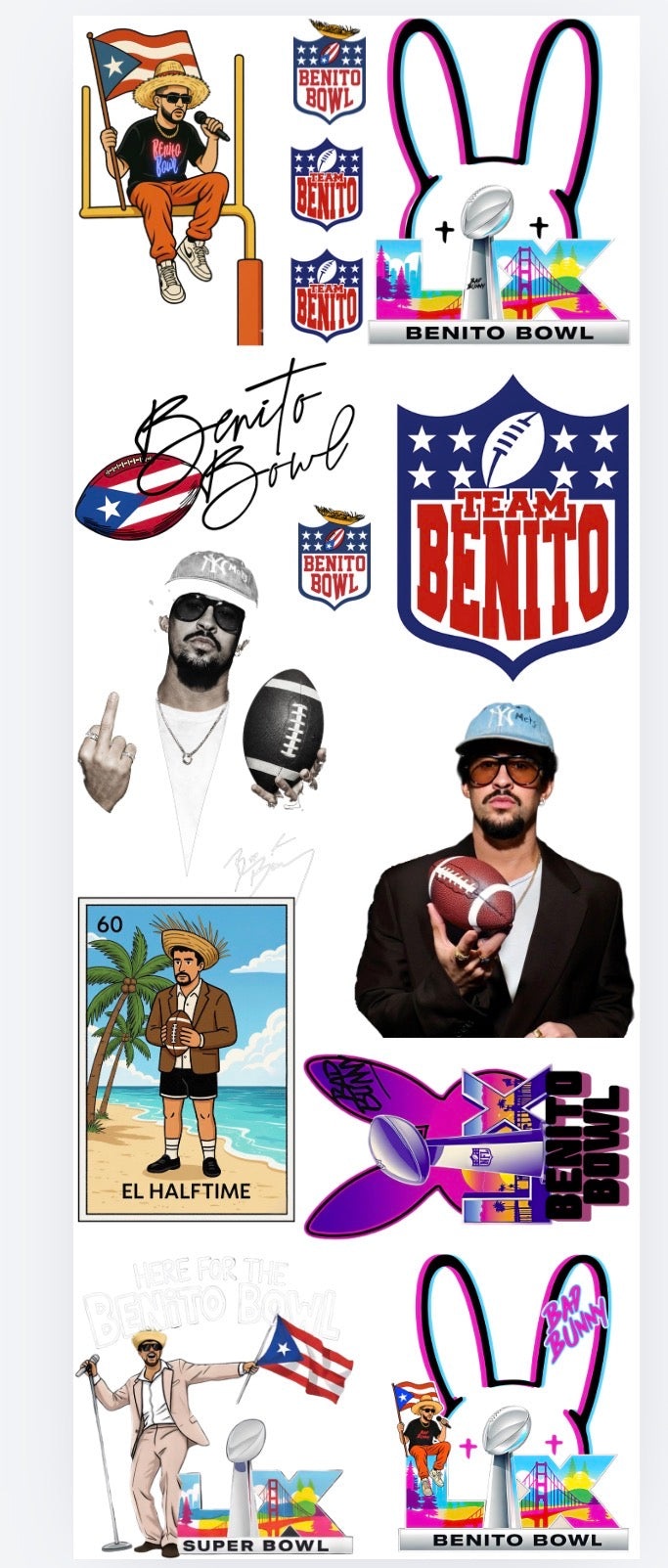 Bunny Bowl Premade Gang sheet