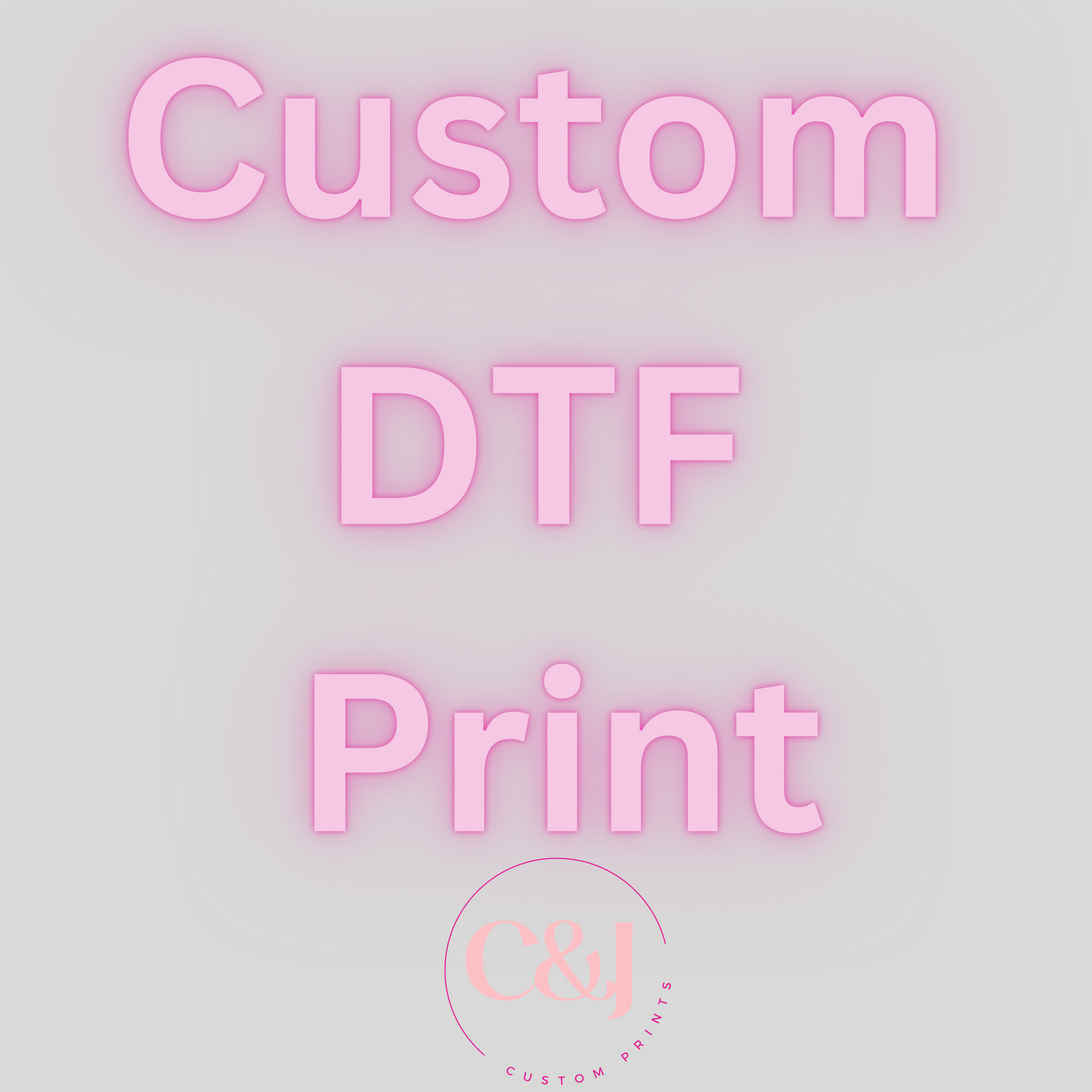 Custom DTF Print