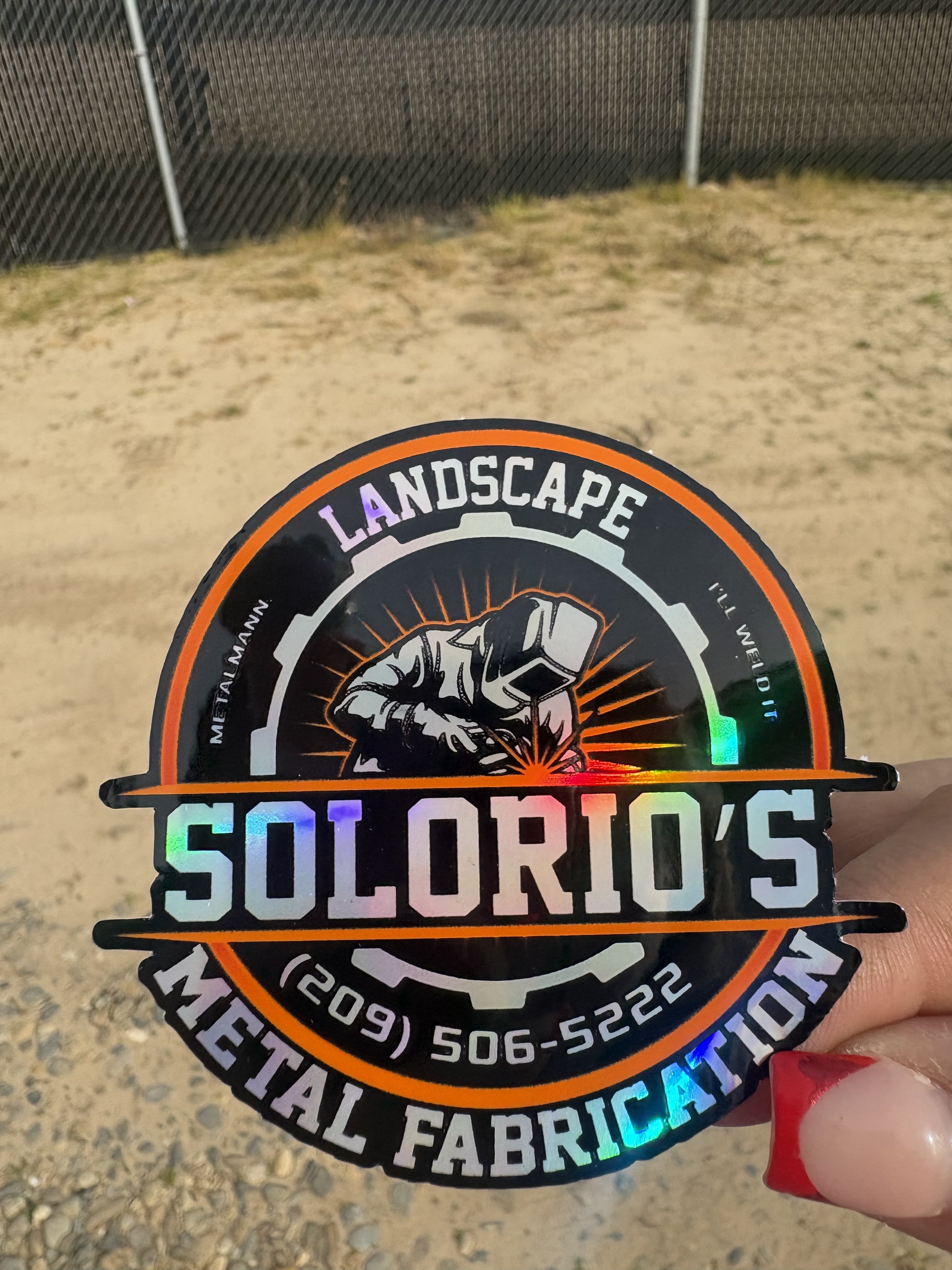 Holographic Stickers