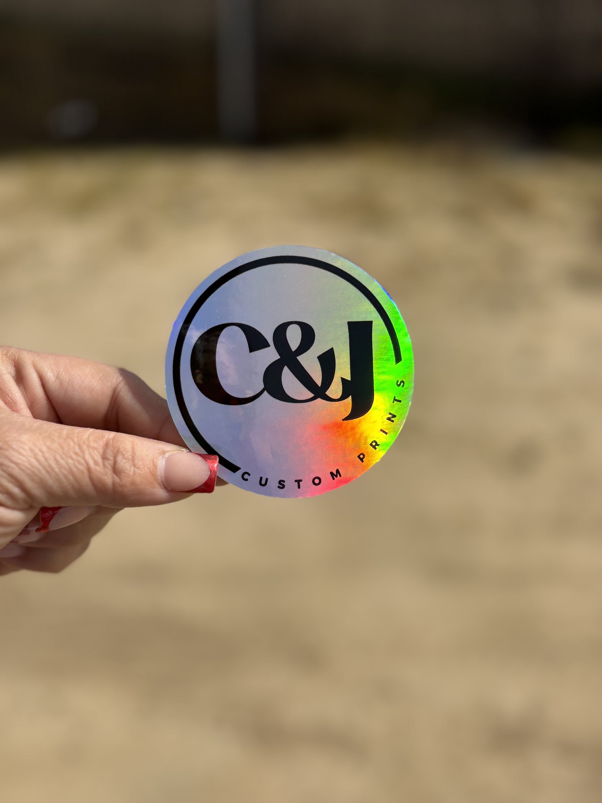 Holographic Stickers