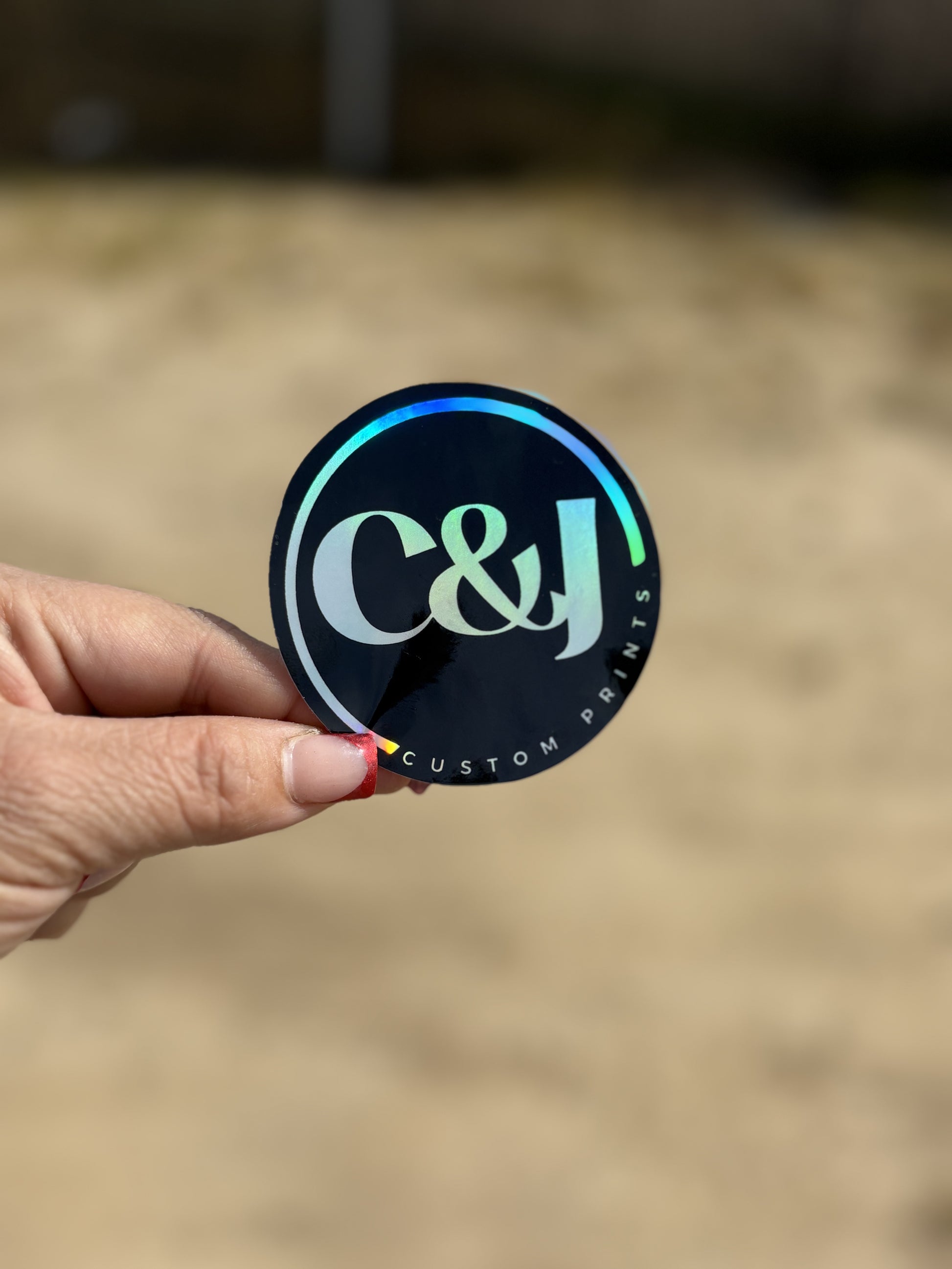 Holographic Stickers