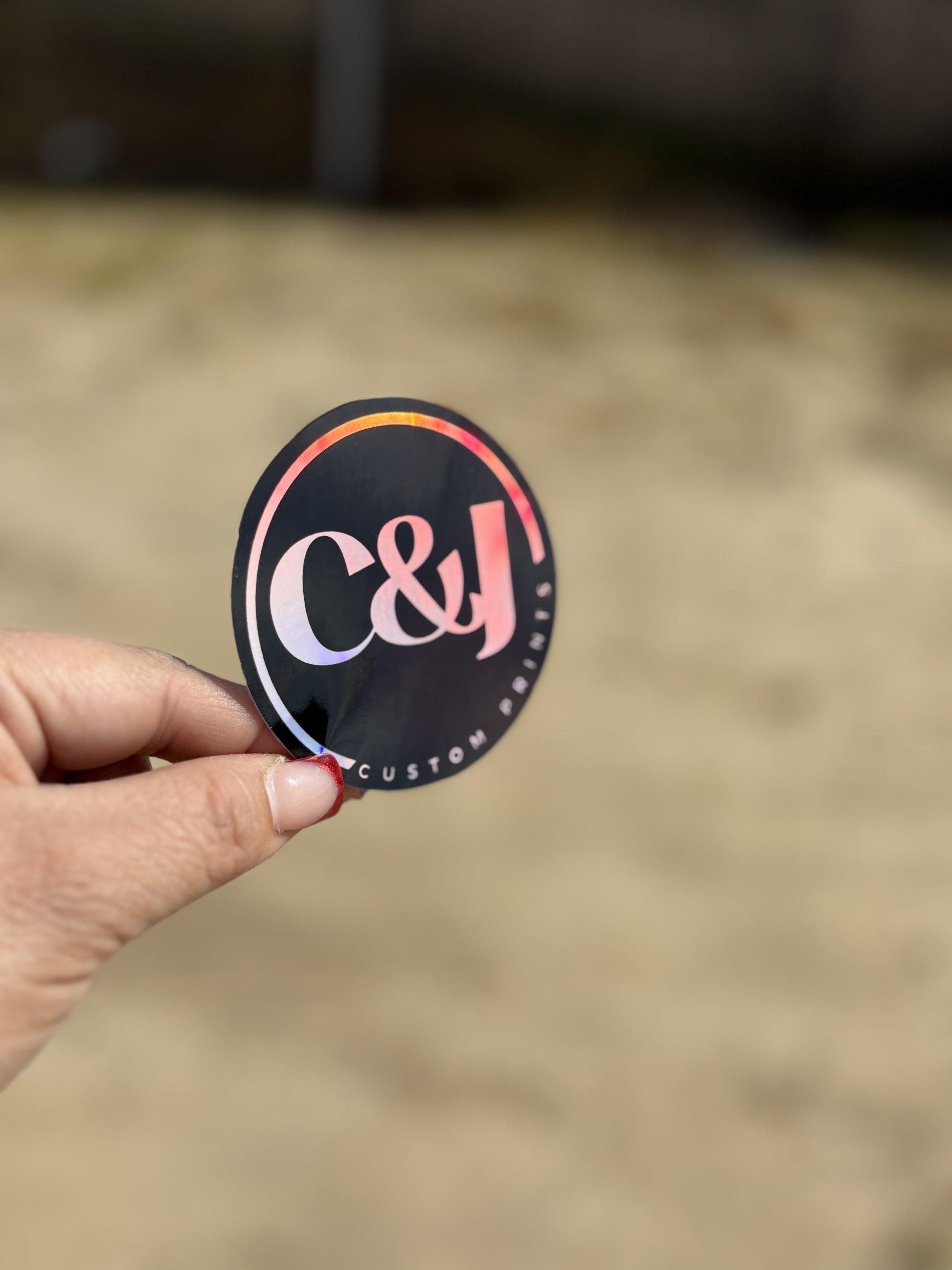 Holographic Stickers