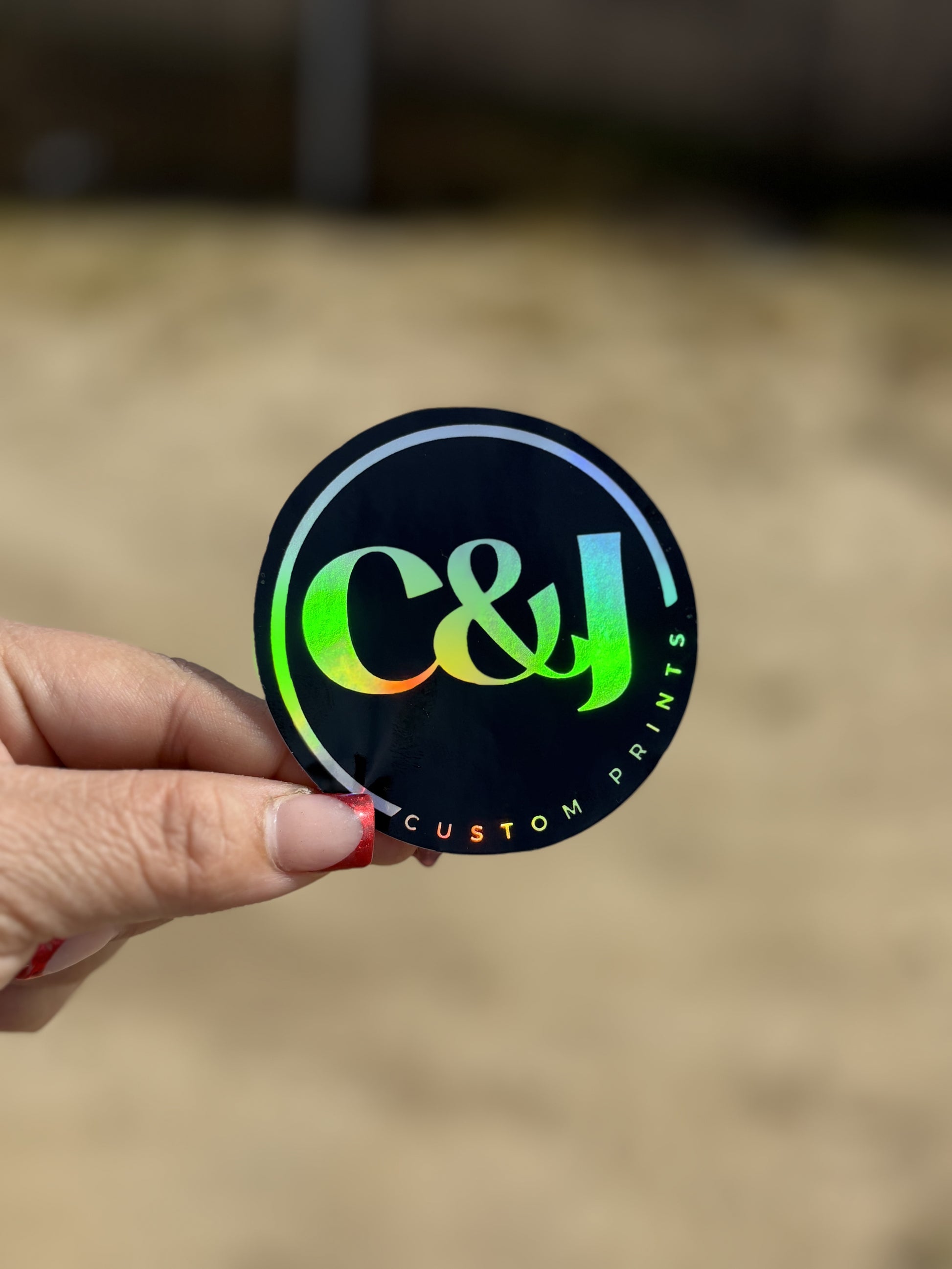 Holographic Stickers
