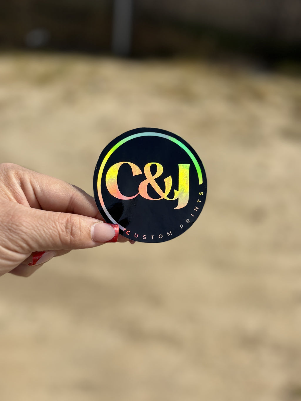 Holographic Stickers