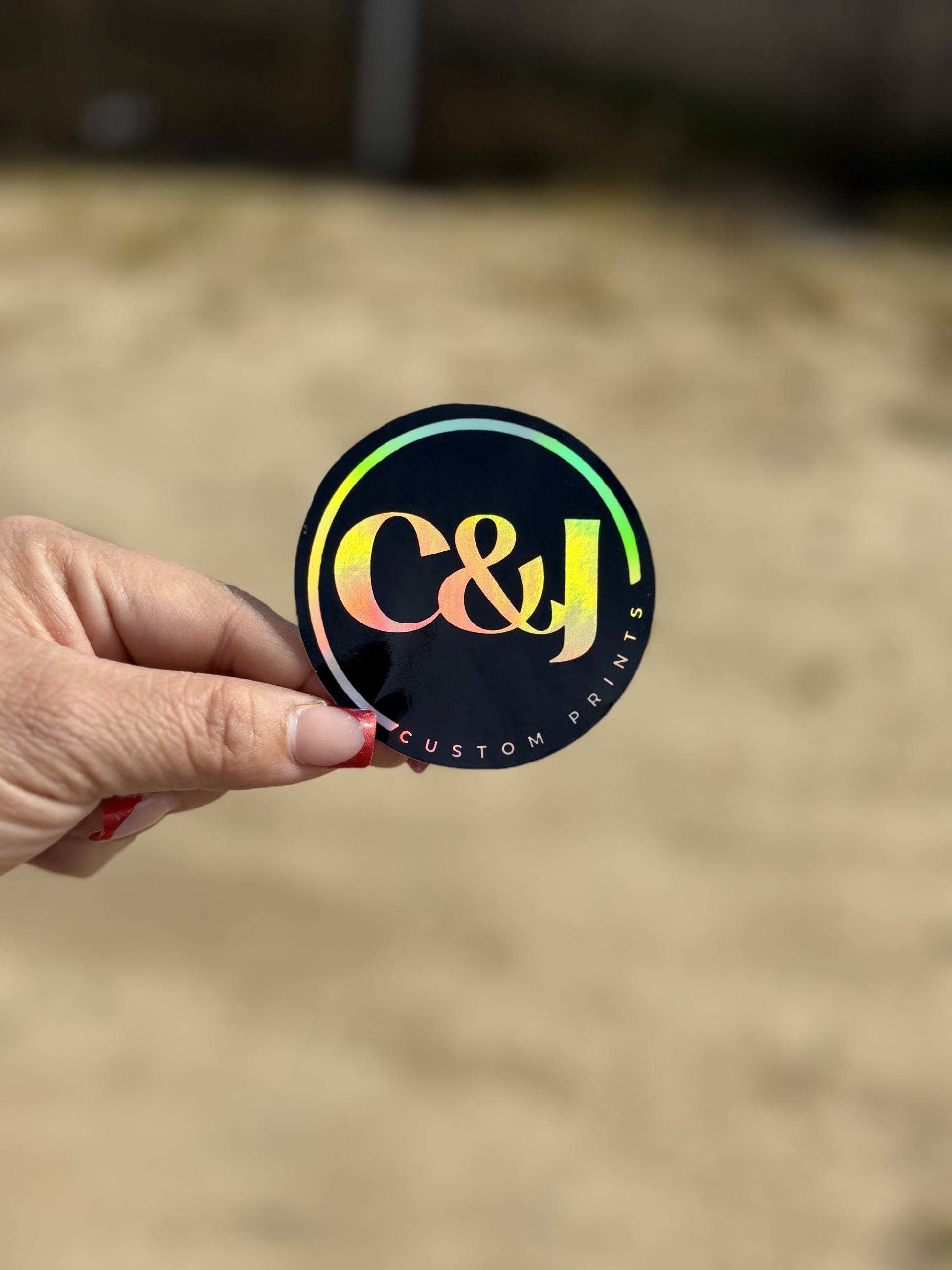 Holographic Stickers