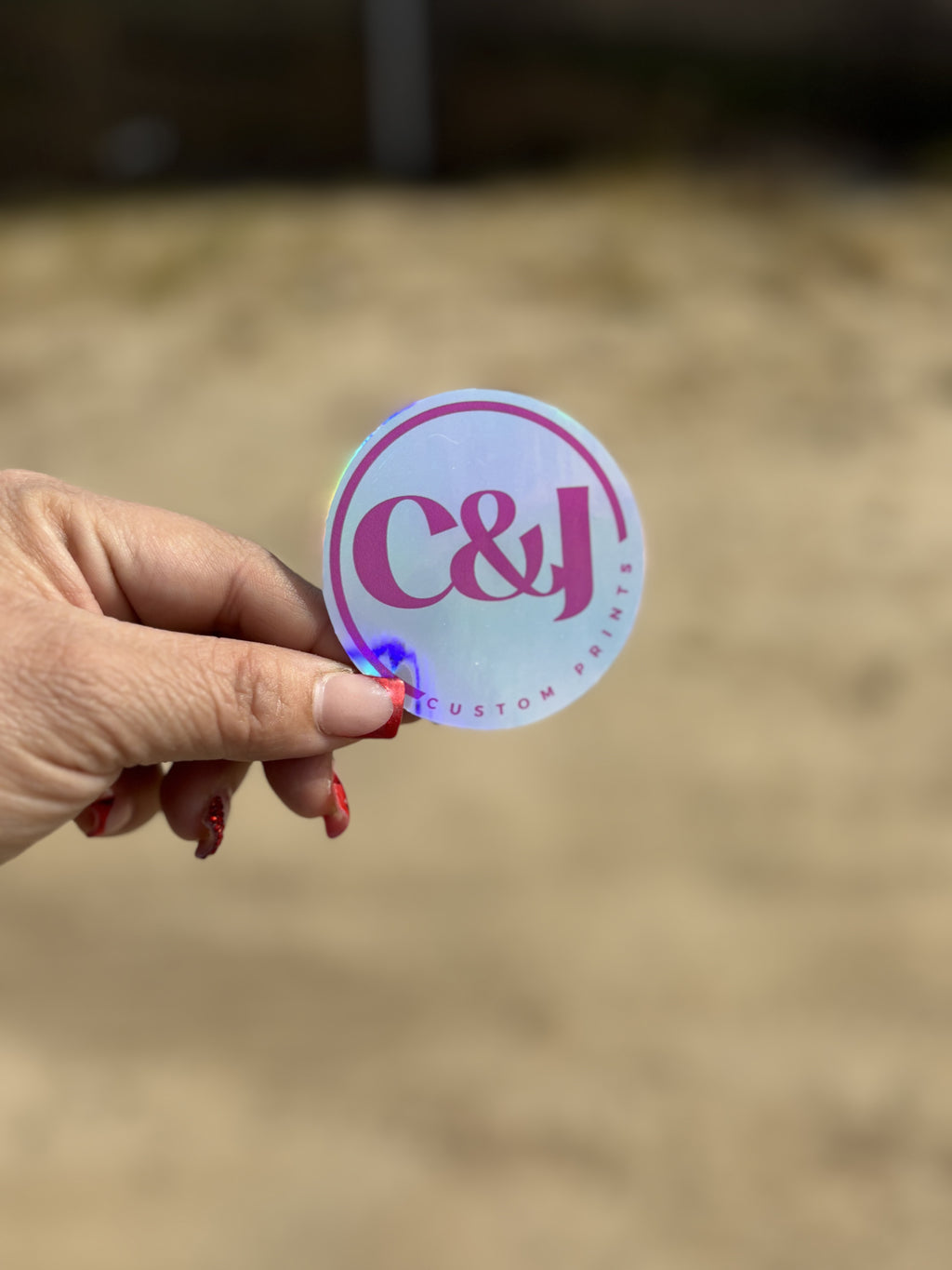Holographic Stickers