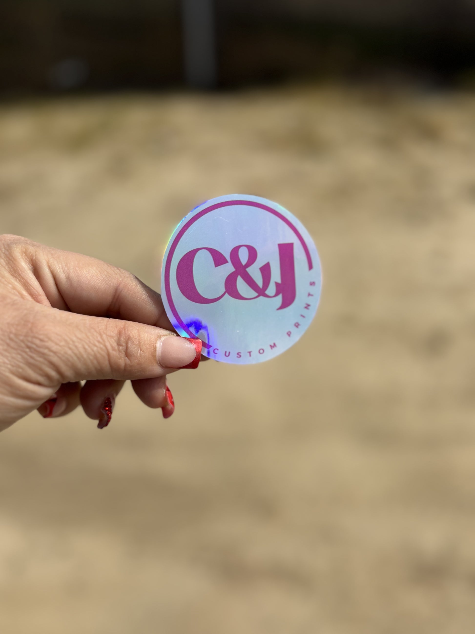 Holographic Stickers