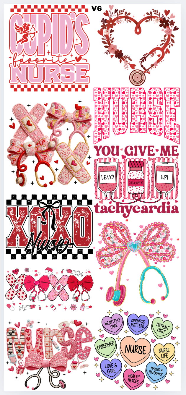 V6 Valentines Day Premade Gang sheet